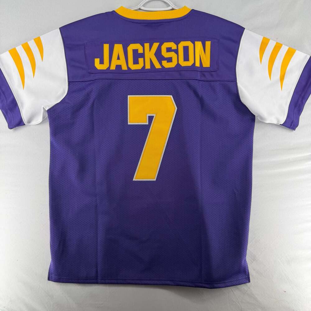 0280 XL Authentic Classics Lamar Jackson Tigers #7 High School Football Jersey